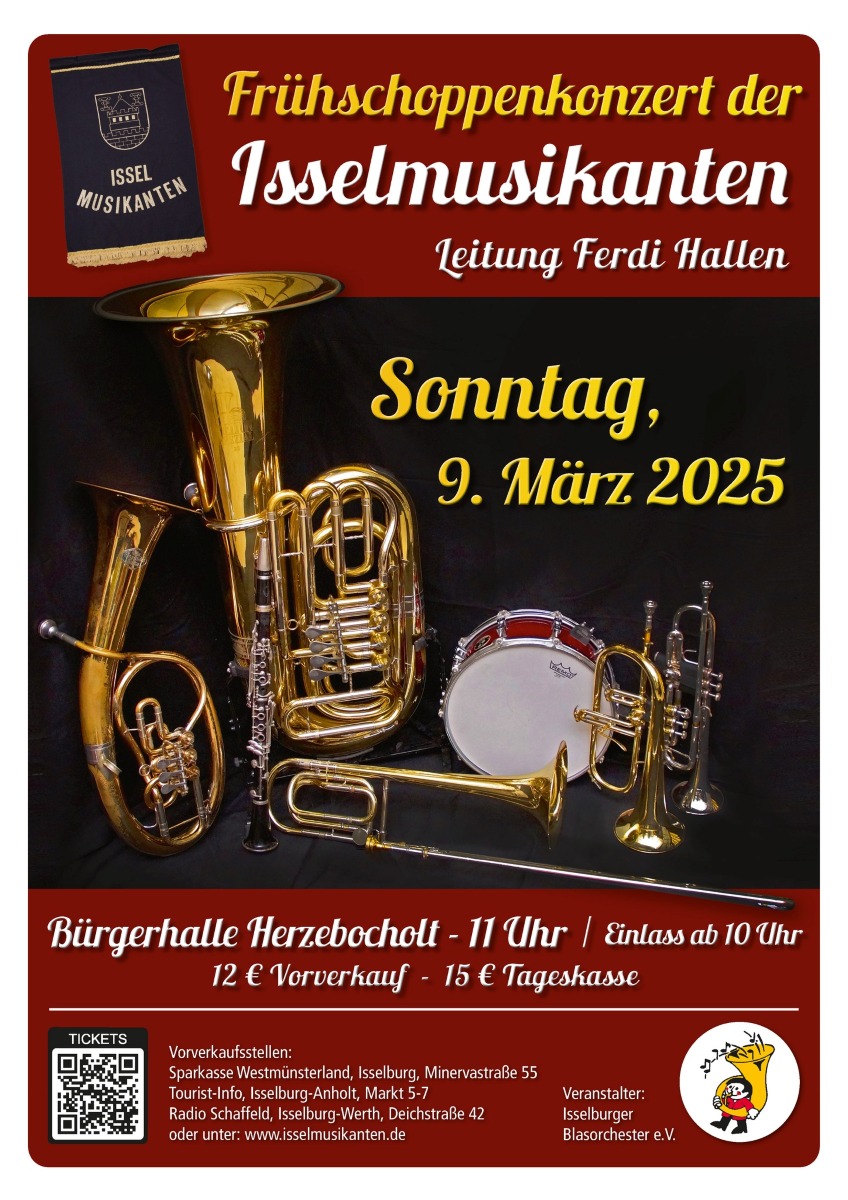 Frühschoppenkonzert der Isselmusikanten